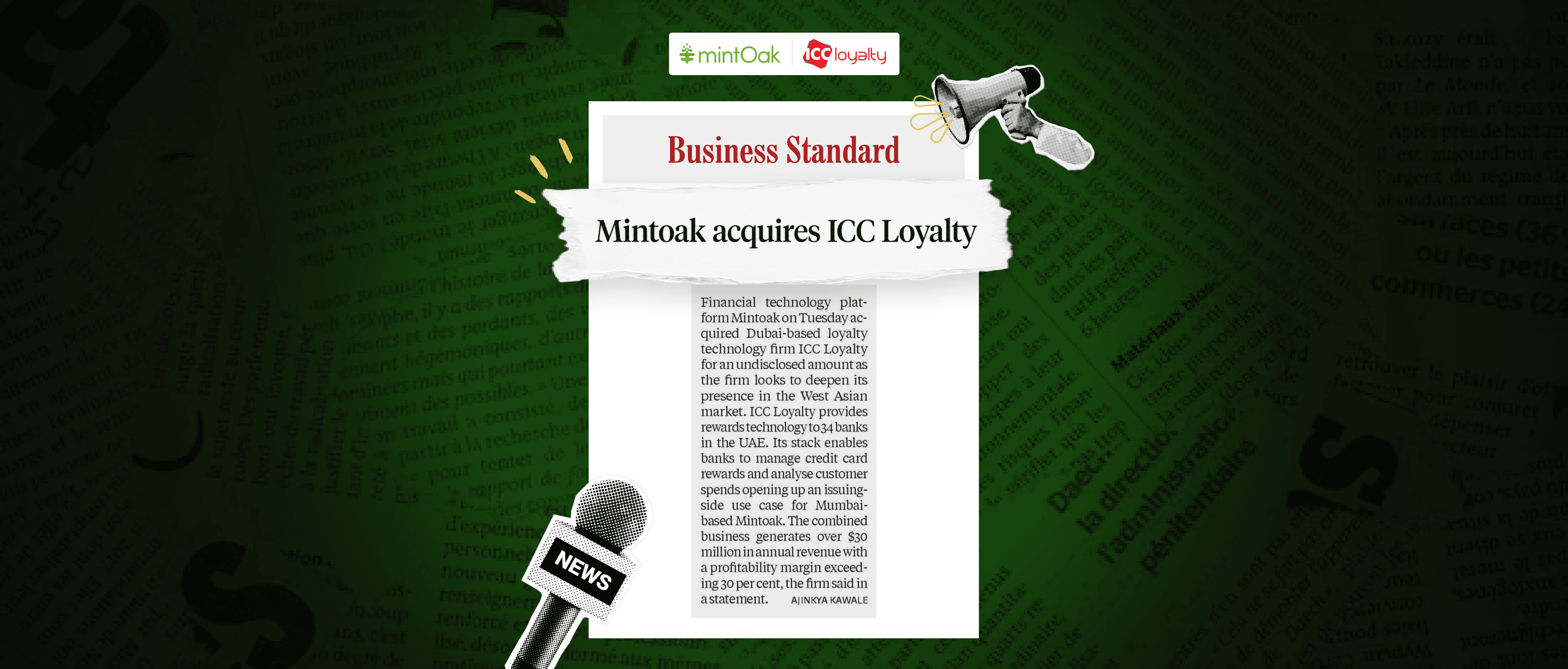 Mumbai-based Mintoak acquires ICC Loyalty to deepen presence in West Asia